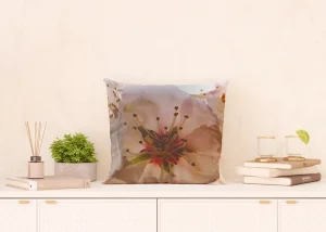 Cushion White Orchid, 45 x 45 cm, CN 3606 - Image 5