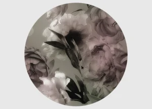 Wall Mural Magic of Peonies, 140 x 140 cm, CR 3320 - Image 2
