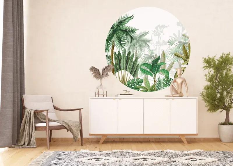 Wall Mural Vector Tropics, 140 x 140 cm, CR 3322 - Image 4