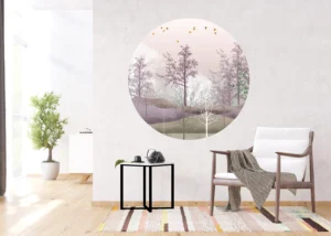 Wall Mural Mystical Forest, 140 x 140 cm, CR 3333 - Image 5