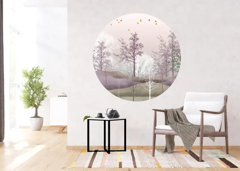 Wall Mural Mystical Forest, 140 x 140 cm, CR 3333 - Image 5