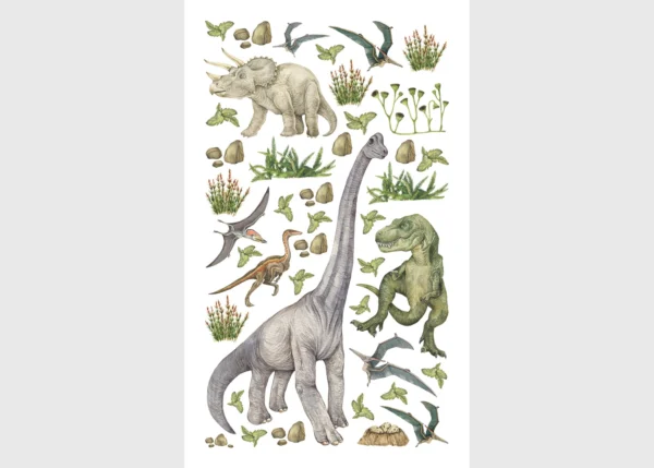 Stickers Dinosaurus, 7.5 x 12.3 cm, DKL 350026