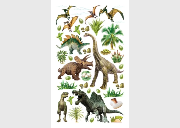 Stickers Dinosaurus, 7.5 x 12.3 cm, DKL 350027