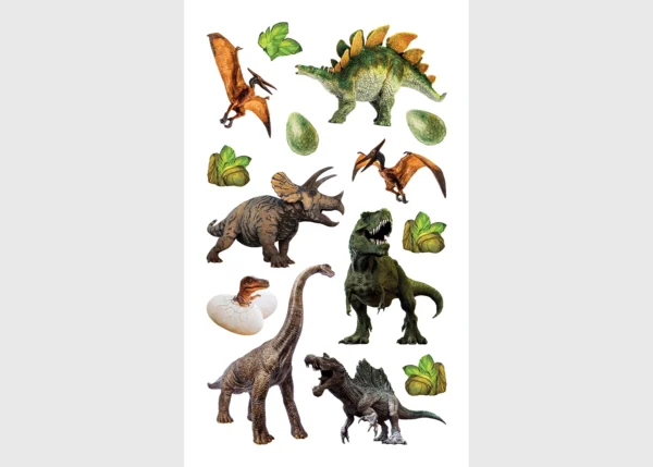 Stickers Dinosaurus, 7.5 x 12.3 cm, DKL 350028