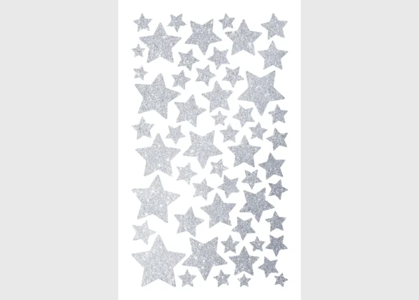 Stickers Stars, 7.5 x 12.3 cm, DKL 350098