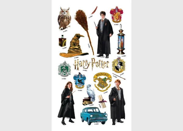 Stickers Harry Potter, 7.5 x 12.3 cm, DKL 4613