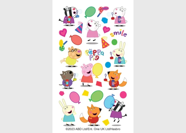 Stickers Peppa Pig, 7.5 x 12.3 cm, DKL 4617