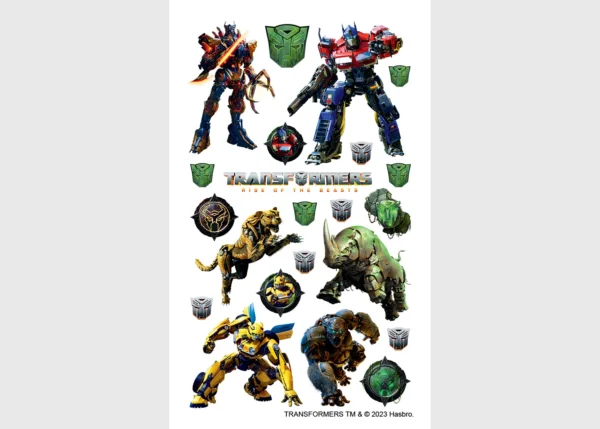 Stickers Transformers, 7.5 x 12.3 cm, DKL 4620