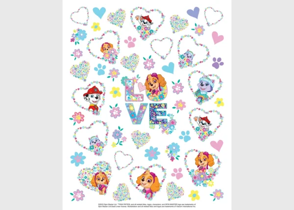 Stickers Paw Patrol, 7.5 x 12.3 cm, DKL 4666