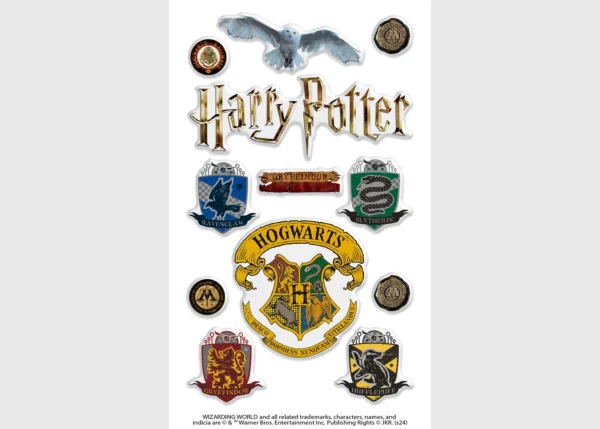 Stickers Harry Potter, 7.5 x 12.3 cm, DKL 4672