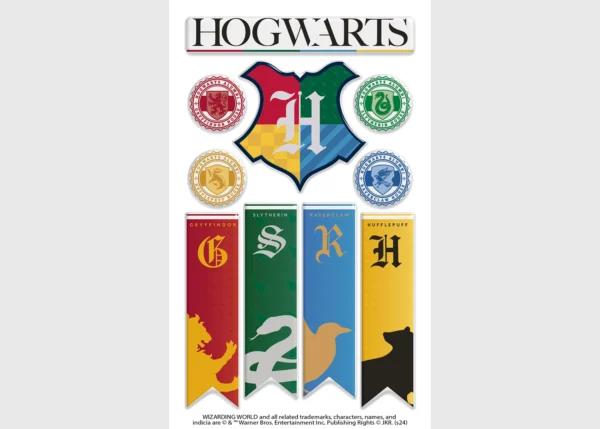 Stickers Harry Potter, 7.5 x 12.3 cm, DKL 4674