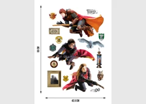 Wall Stickers Harry Potter Quidditch, 42,5 x 65 cm, DK 1645 - Image 3