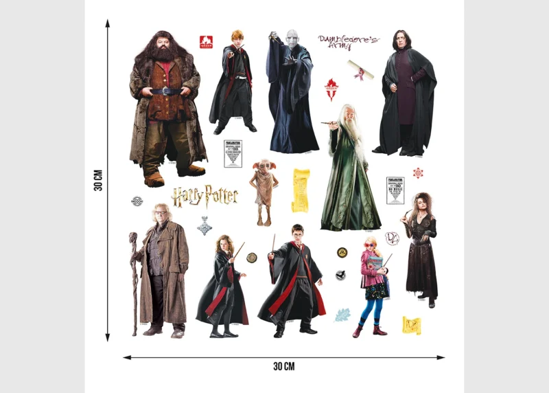 Wall Stickers Harry Potter Dumbledore's Army, 30 x 30 cm, DKS 3825 - Image 4