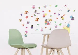 Wall Stickers Peppa Pig All Friends, 30 x 30 cm, DKS 3845 - Image 4