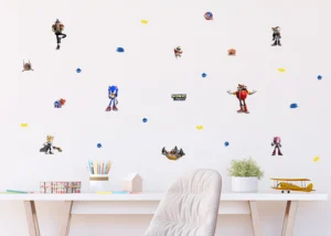 Wall Stickers Sonic, 30 x 30 cm, DKS 3931 - Image 4