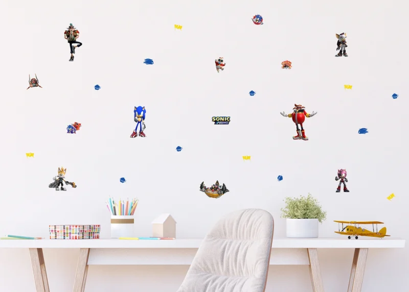 Wall Stickers Sonic, 30 x 30 cm, DKS 3931 - Image 4