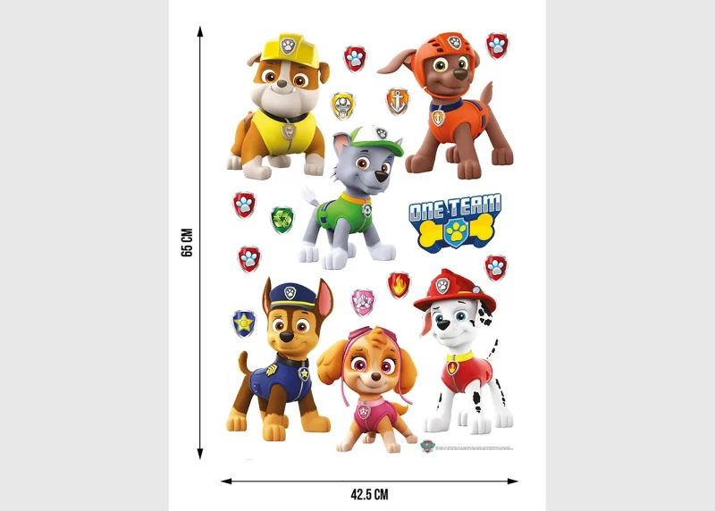 Wall Stickers Paw Patrol, 42,5 x 65 cm, DK 1733 - Image 4