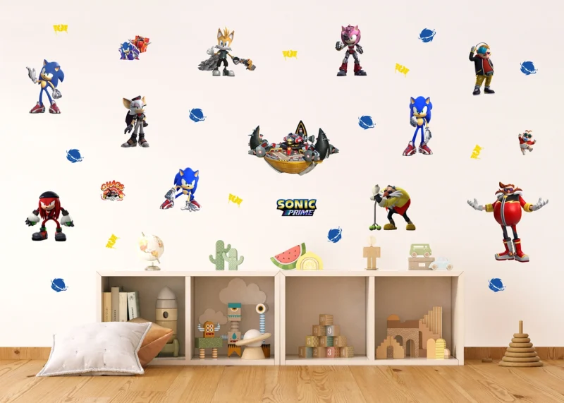 Wall Stickers Sonic, 65 x 85 cm, DK 2367 - Image 6