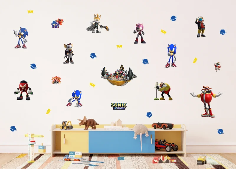 Wall Stickers Sonic, 65 x 85 cm, DK 2367 - Image 5