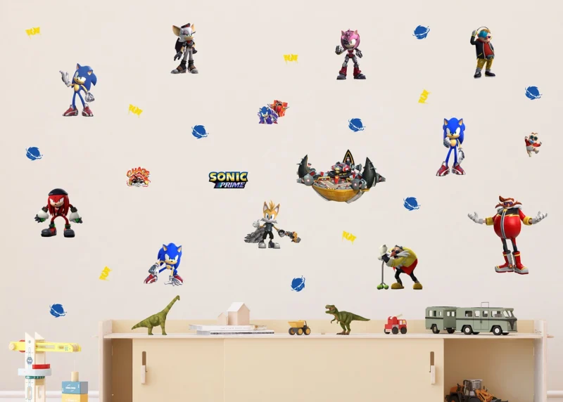 Wall Stickers Sonic, 65 x 85 cm, DK 2367 - Image 2