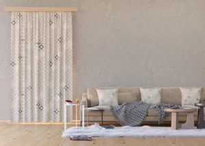 Curtain Abstraction on Brown, 140 x 245 cm, FCPL 6593