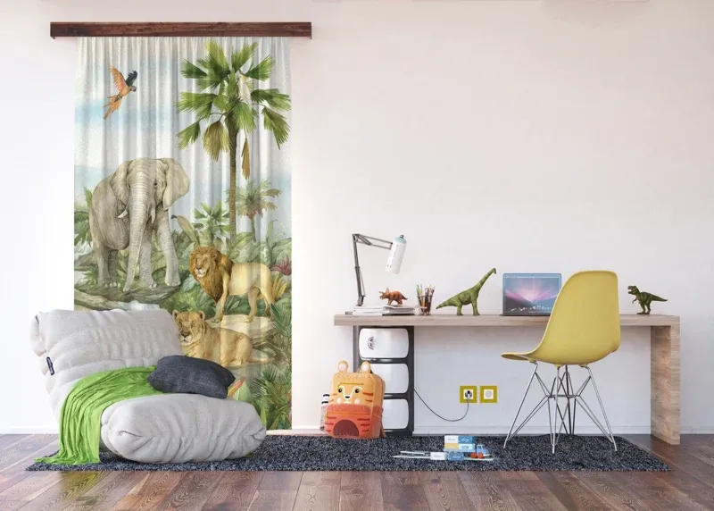 Curtain Jungle, 140 x 245 cm, FCSL 7179 - Image 2
