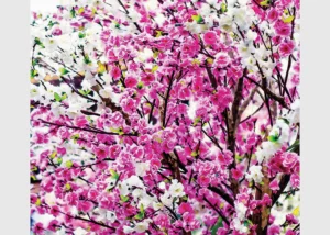 Curtain Pink Floral, 180 x 160 cm, FCSXL 4806 - Image 4