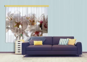 Curtain White Orchid, 180 x 160 cm, FCSXL 4809 - Image 3