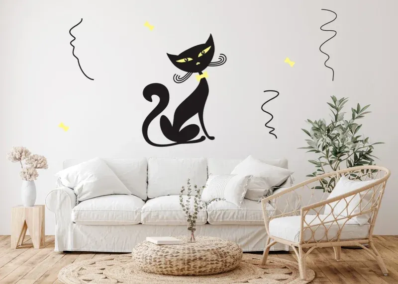 Wall Stickers Cat, 65 x 85 cm, FL 0415 - Image 4