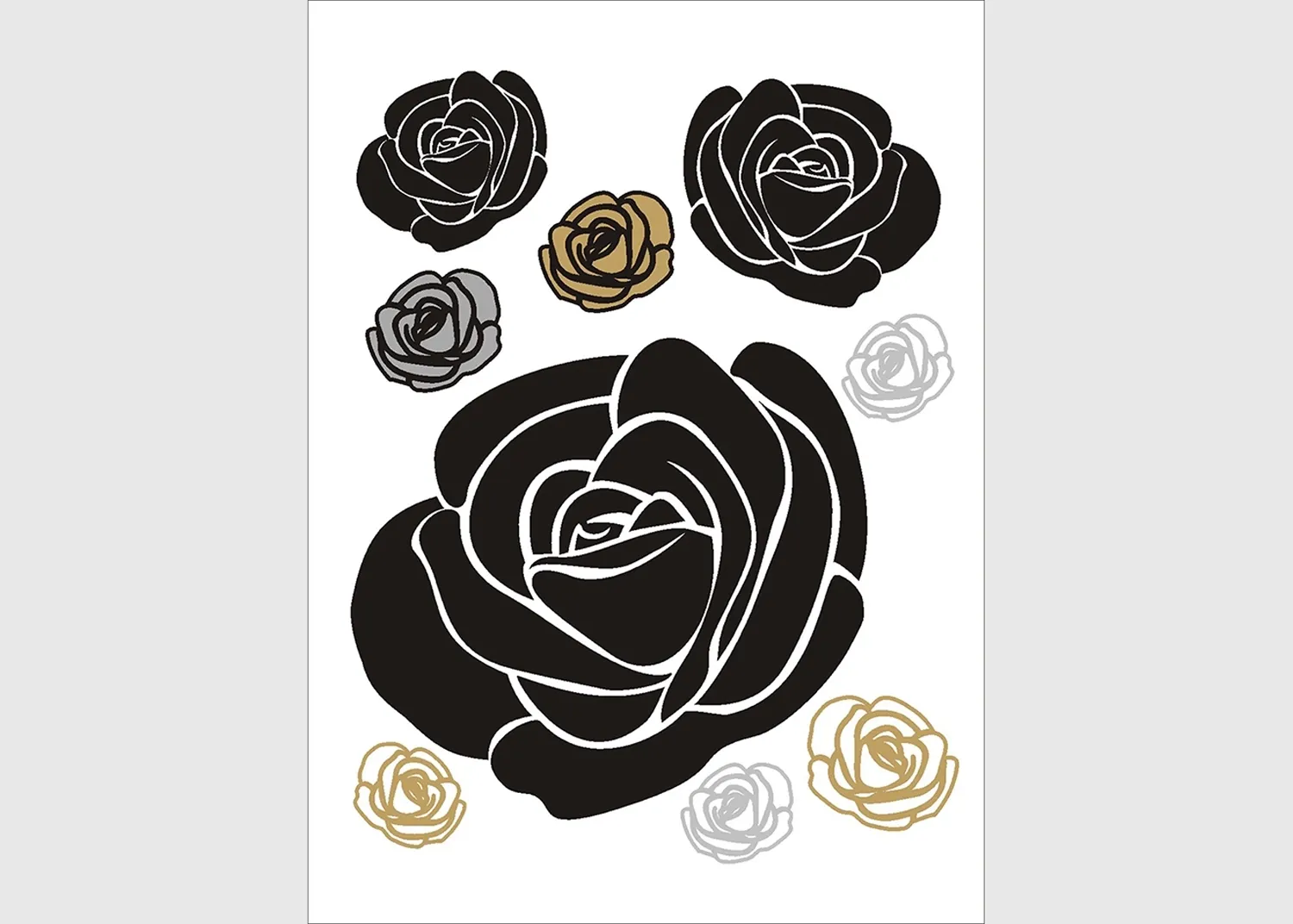 FL_0488-1.webp Wall Stickers Roses, 65 x 85 cm, FL 0488
