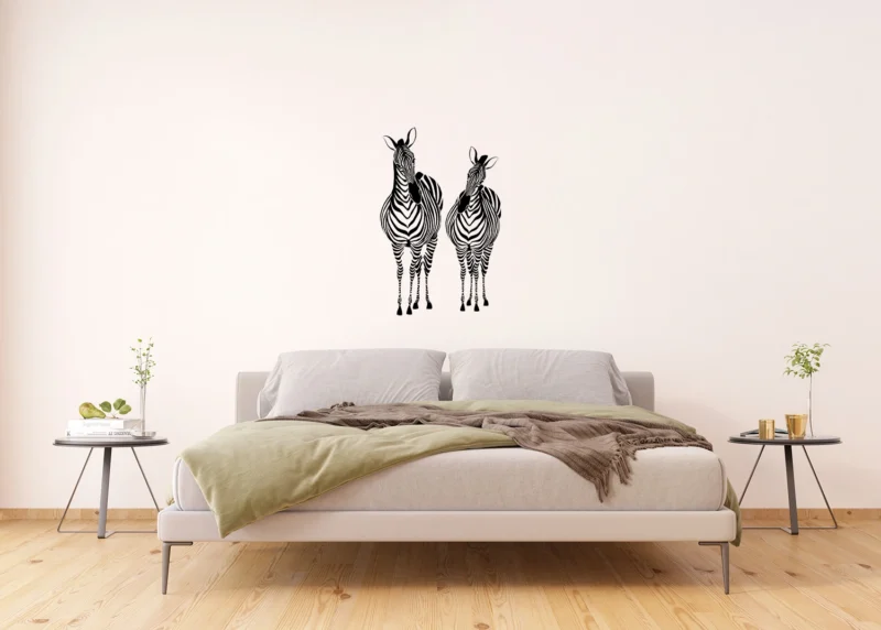 Wall Stickers Zebra Flock, 65 x 85 cm, FL 1012 - Image 3