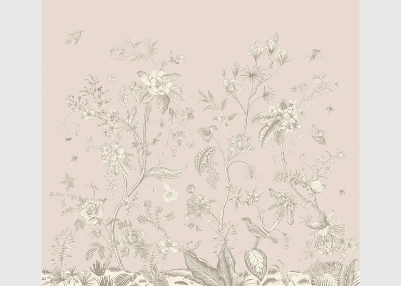 Wall Mural Floral Abstraction, 300 x 270 cm, FT4P 5715 - Image 2