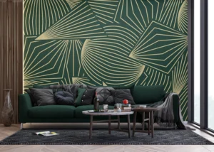 Wall Mural Golden Figures, 375 x 270 cm, FT5P 352007 - Image 3