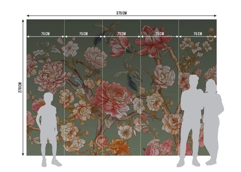 Wall Mural Blossom Trees, 375 x 270 cm, FT5P 352021 - Image 8