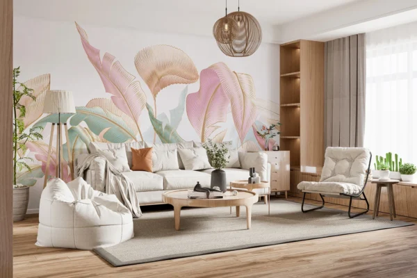 Wall Mural Exotic Leaves, 375 x 270 cm, FT5P 352031