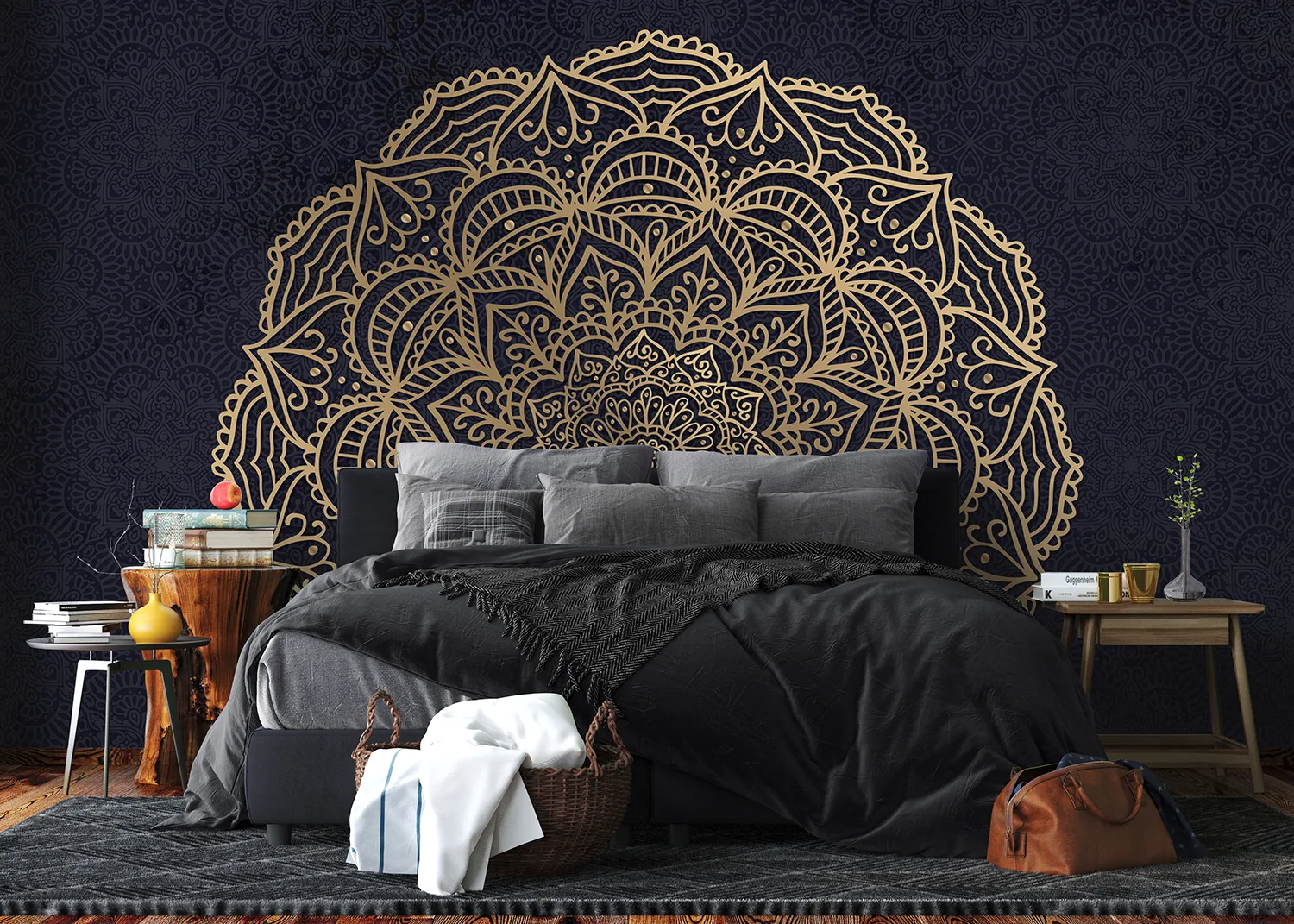 FT5P_352099_INTERIOR_2 Wall Mural Ornamental Mandala, 375 x 270 cm, FT5P 352099