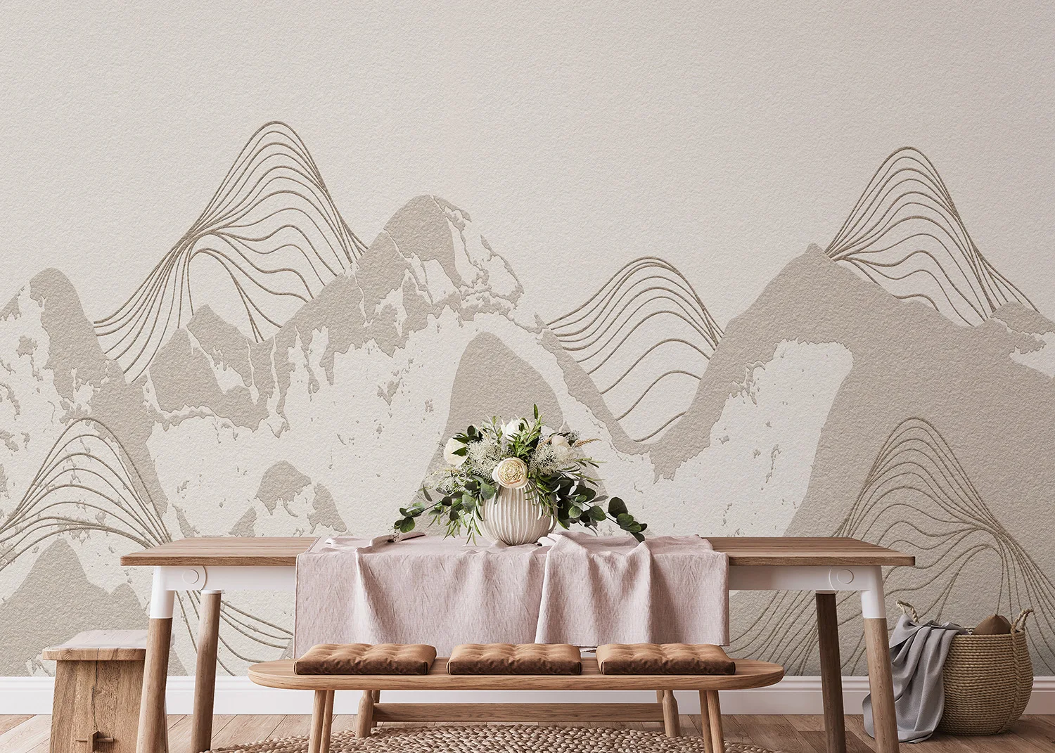 FT5P_352139_INTERIOR_2 Wall Mural Mountains Landscape, 375 x 270 cm, FT5P 352139