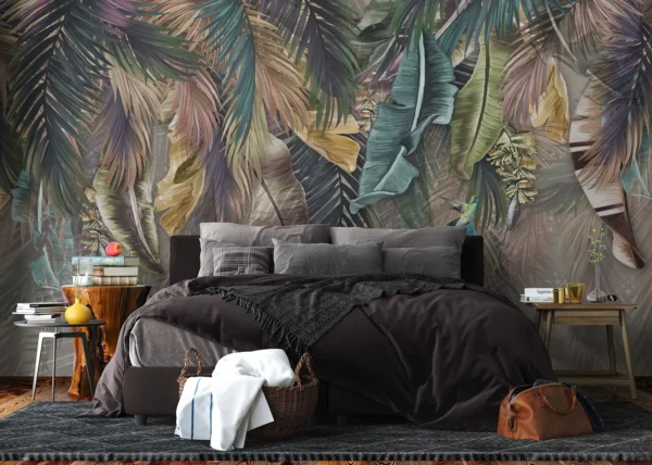 Wall Mural Feathers, 375 x 270 cm, FT5P 352173