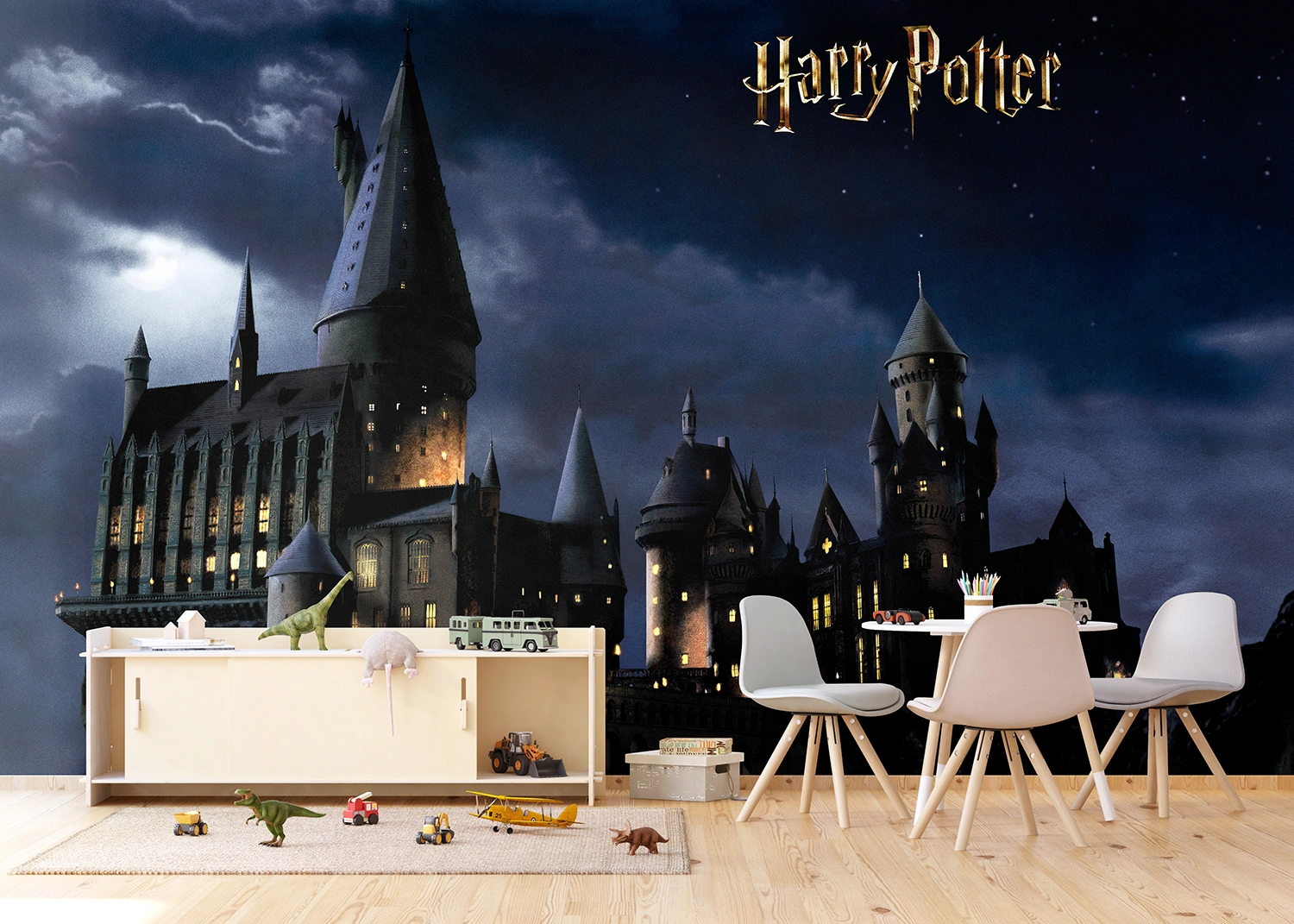 FT5P_352183_INTERIOR_1 Wall Mural Harry Potter Hogwarts, 375 x 270 cm, FT5P 352183