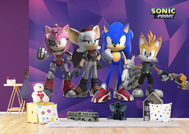 Wall Mural Sonic and Friends, 375 x 270 cm, FTD5P 352205 - Image 4