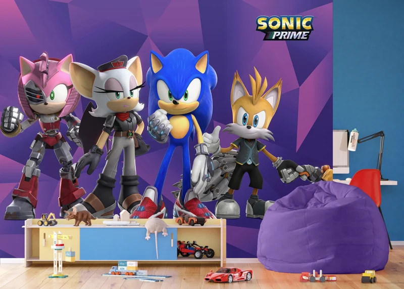 Wall Mural Sonic and Friends, 375 x 270 cm, FTD5P 352205 - Image 3