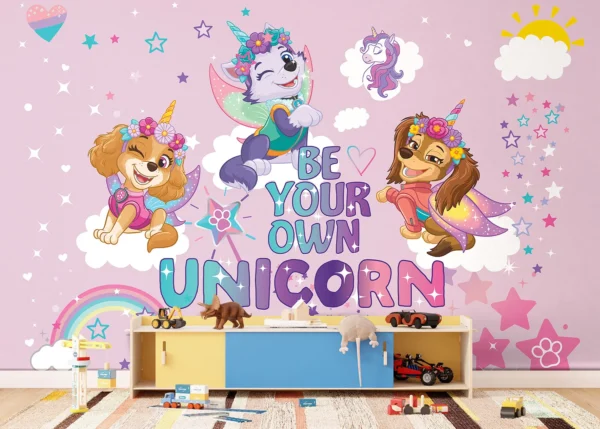 Wall Mural Paw Patrol Unicorn, 375 x 270 cm, FTD5P 352281