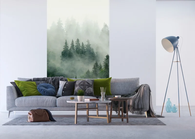 Wall Mural Misty Forest, 150 x 270 cm, FT2P 2545 - Image 3