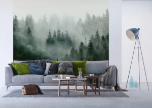 Wall Mural Misty Forest, 300 x 270 cm, FT4P 5703 - Image 3