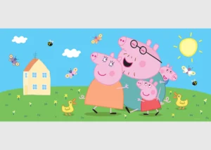 Wall Mural Peppa Pig Classic, 170 x 75 cm, FTDNH 5519 - Image 2