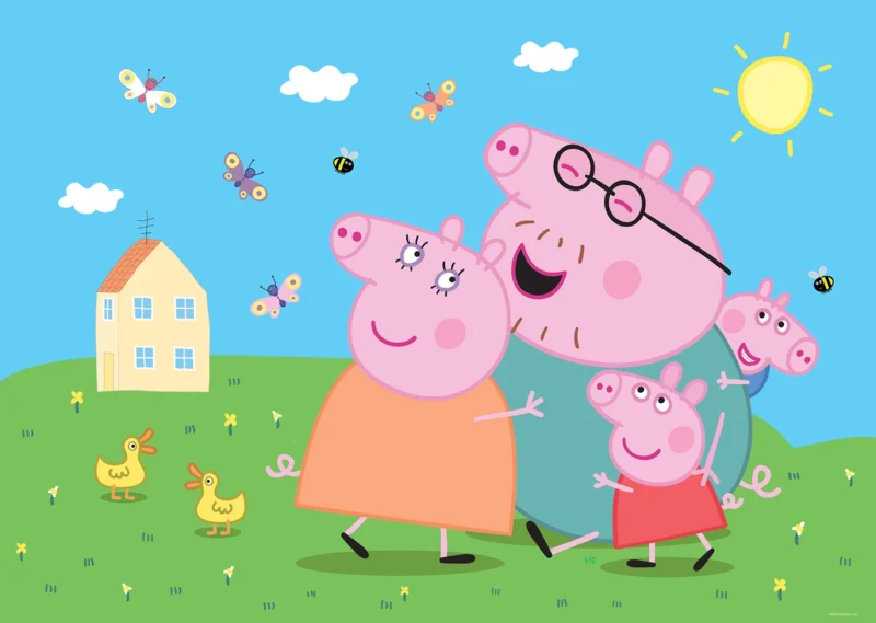 Wall Mural Peppa Pig Classic, 155 x 110 cm, FTDNM 5297 - Image 2
