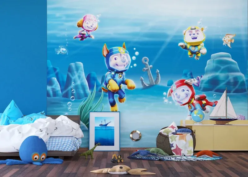 Wall Mural Paw Patrol, 360 x 270 cm, FTDNXXL 5076