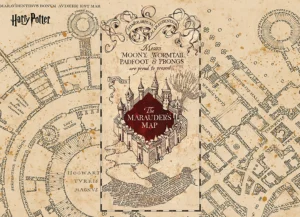 Wall Mural Harry Potter Marauder's Map, 252 x 182 cm, FTDXL 1977 - Image 2