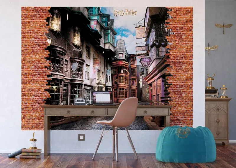 Wall Mural Harry Potter Diagon Alley, 252 x 182 cm, FTDXL 1979 - Image 3