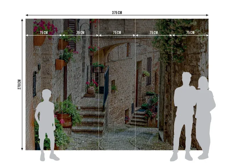 Wall Mural Garden, 375 x 270 cm, FTNS 1257 - Image 7